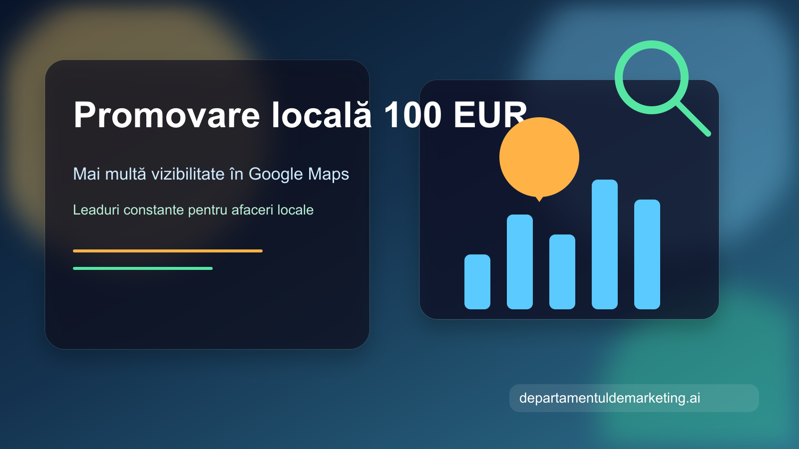 SEO local pentru o afacere de cartier: cum te ajută abonamentul de promovare locală de 100 EUR