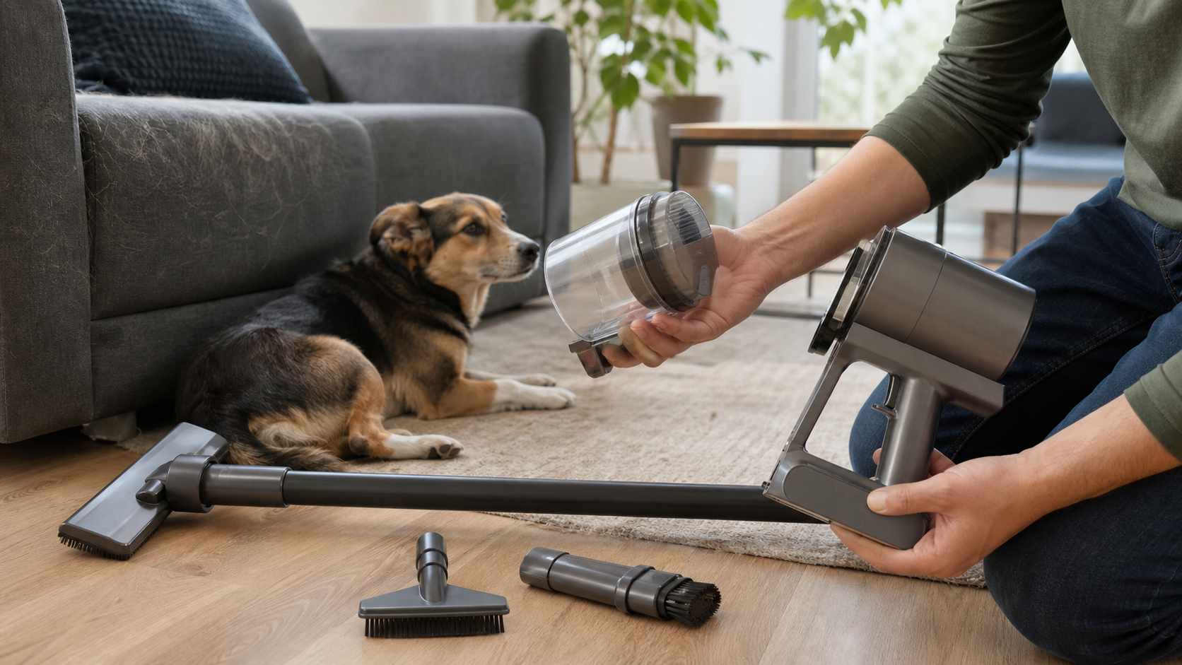 Aspirator vertical pentru păr de animale: cum alegi autonomia și accesoriile