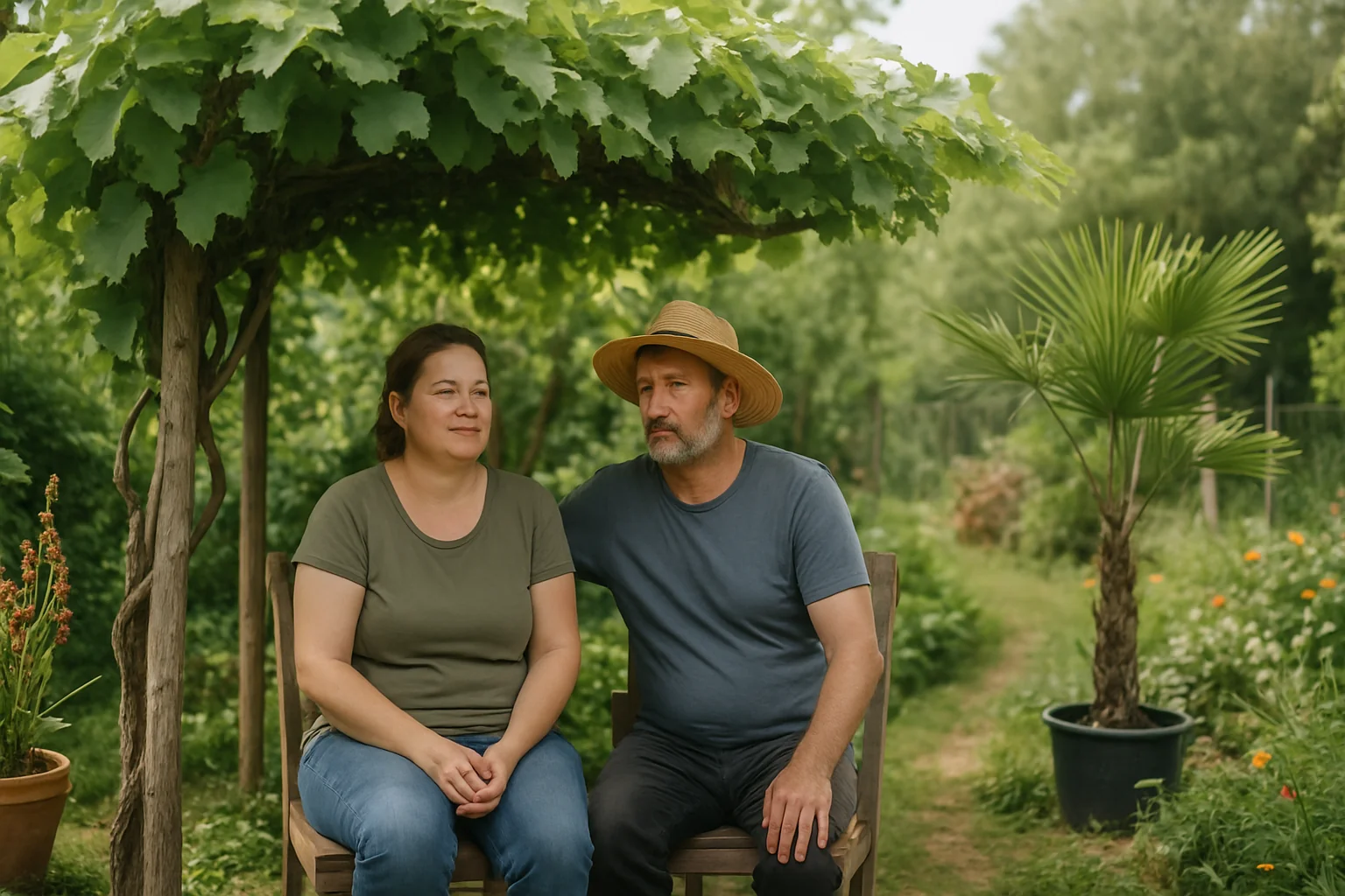 Cum faci umbră naturală în grădină cu plante și soluții simple