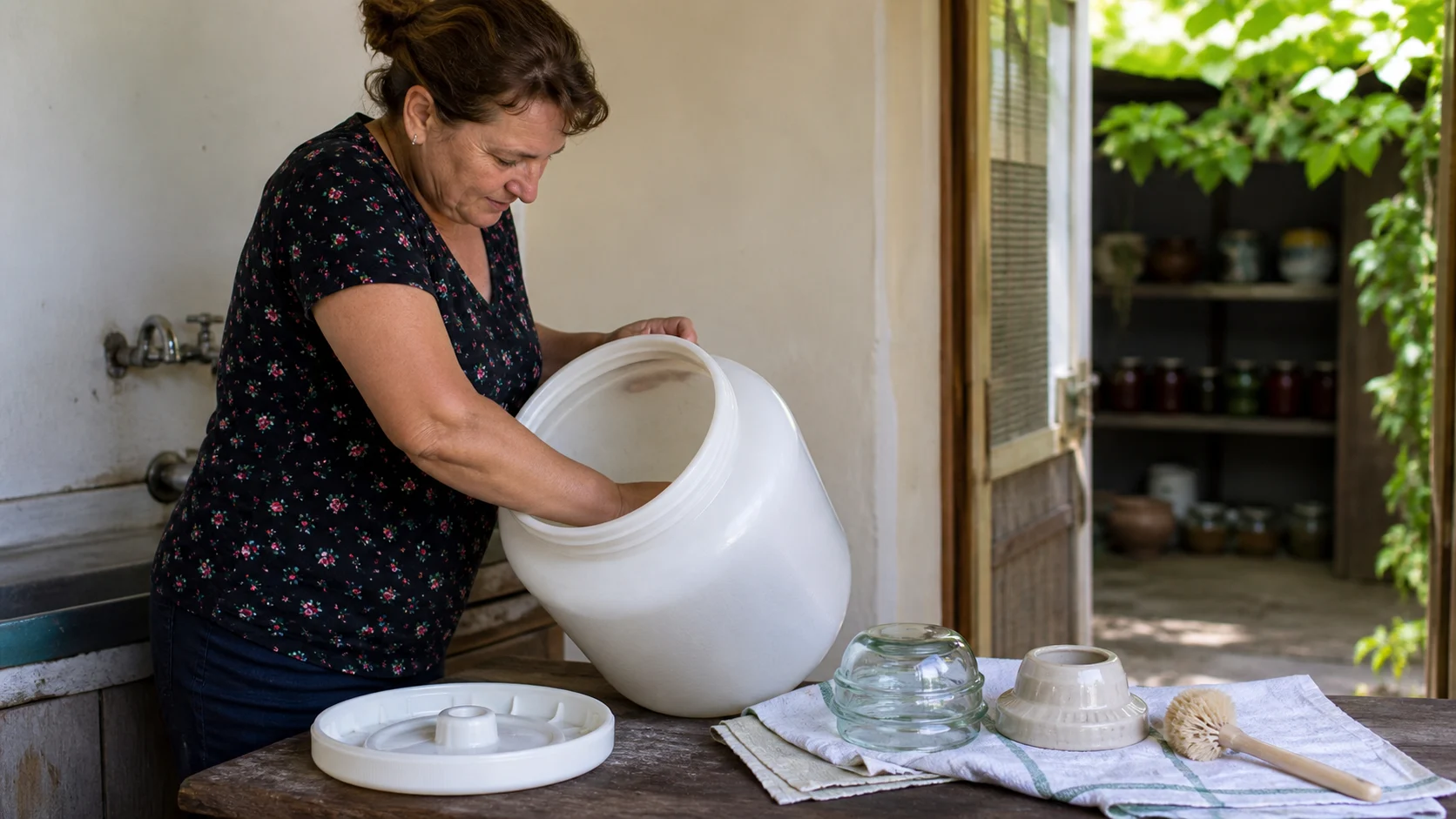 Cum pregătești recipientul pentru murături înainte de fermentare