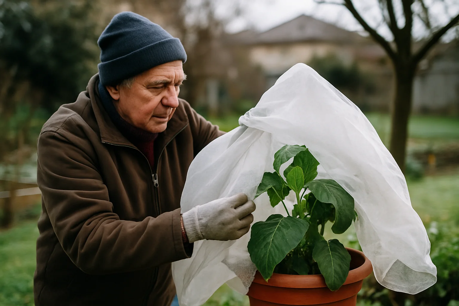 Cum să îți protejezi plantele de temperaturi extreme