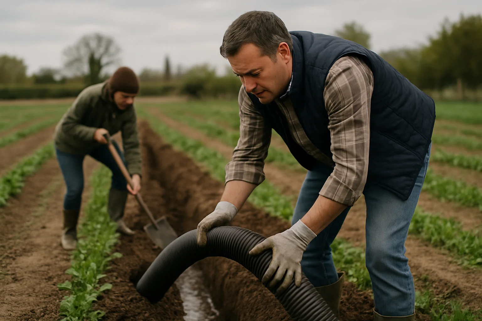 Cum să refaci sisteme de drenaj în grădinile agricole