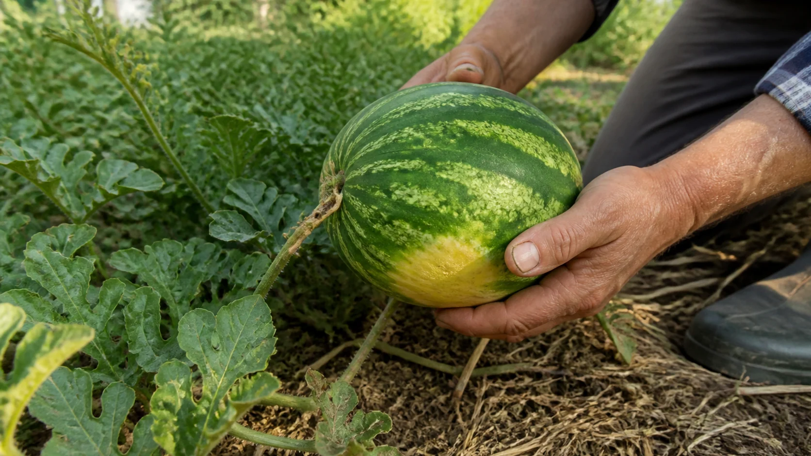 Cum știi dacă pepenele verde este copt înainte să-l culegi