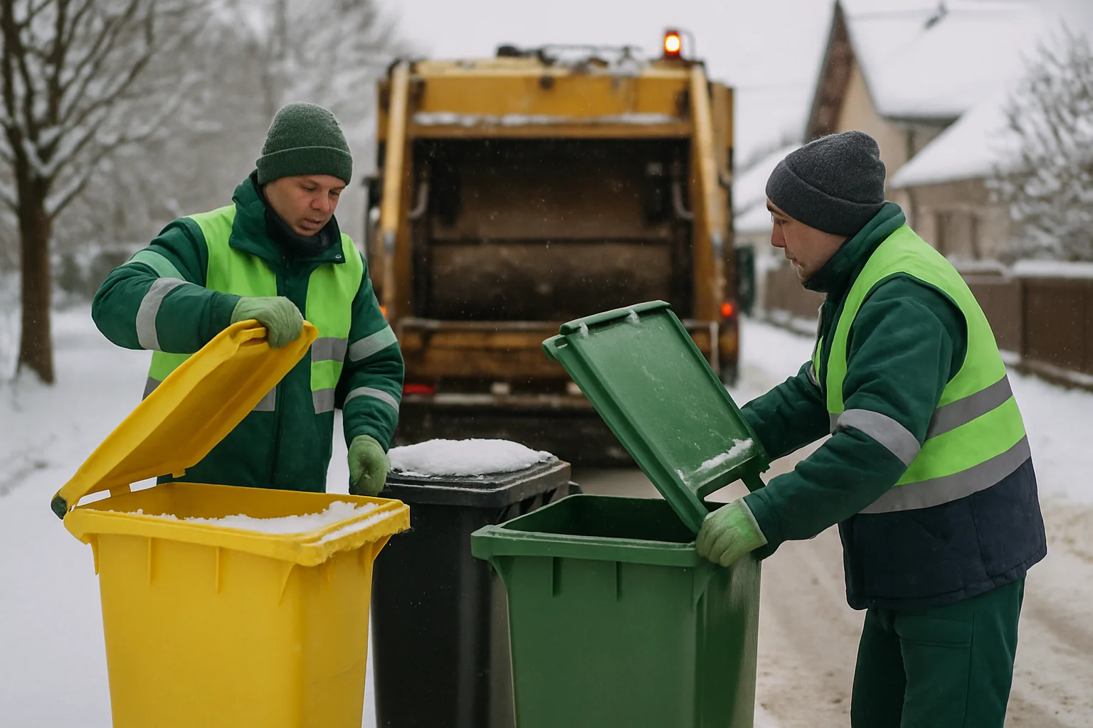 Gestionarea deșeurilor în sezonul rece