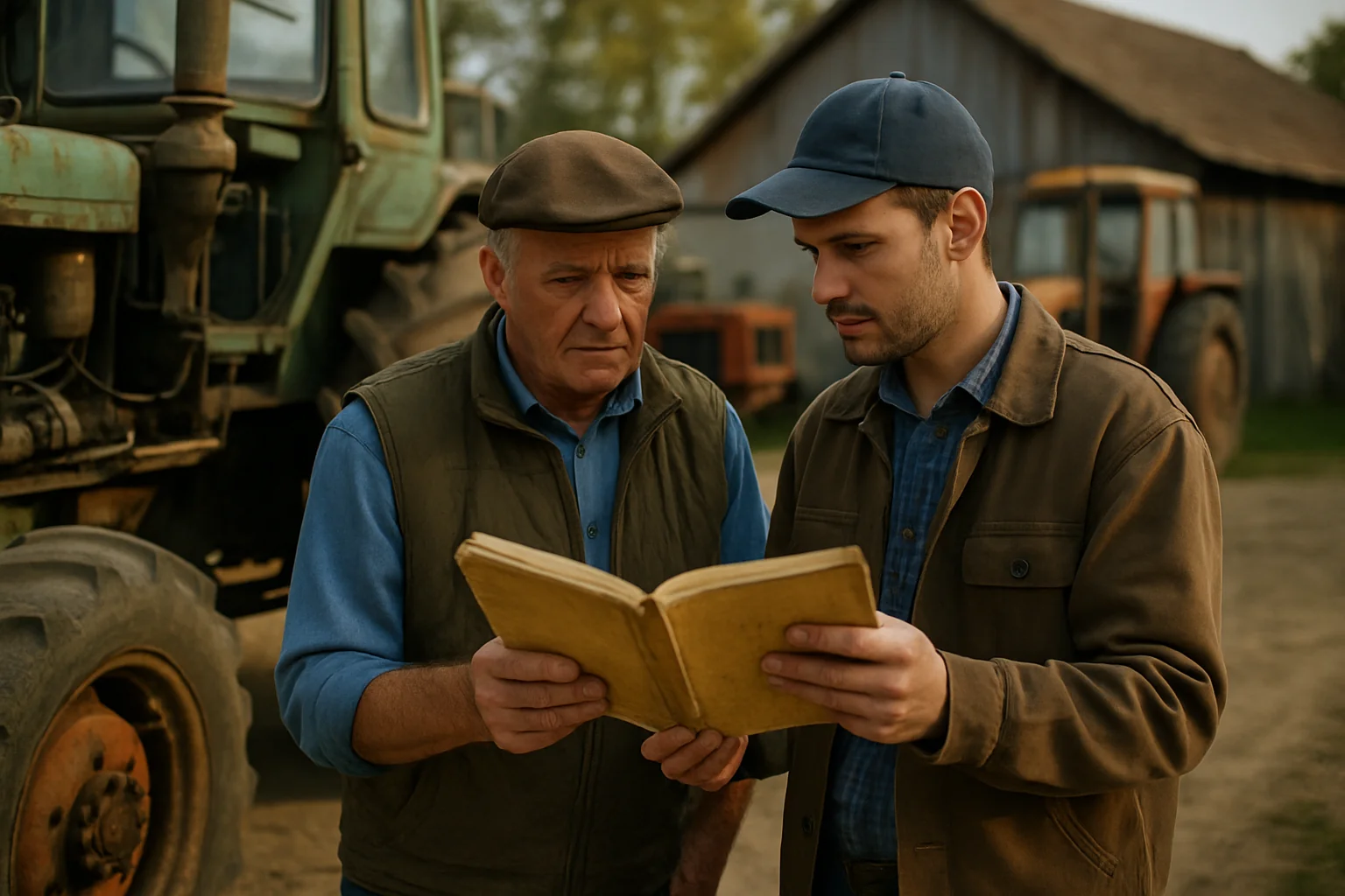 Manual de întreținere pentru utilaje agricole vechi