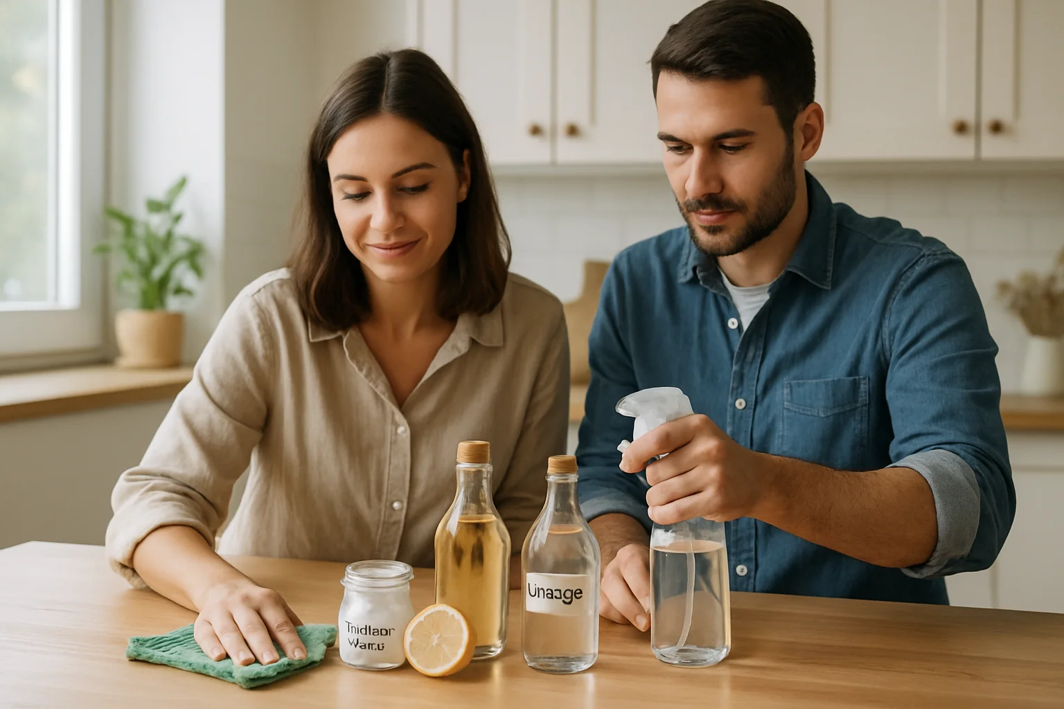 Produse eco-friendly pentru curățenie în gospodărie