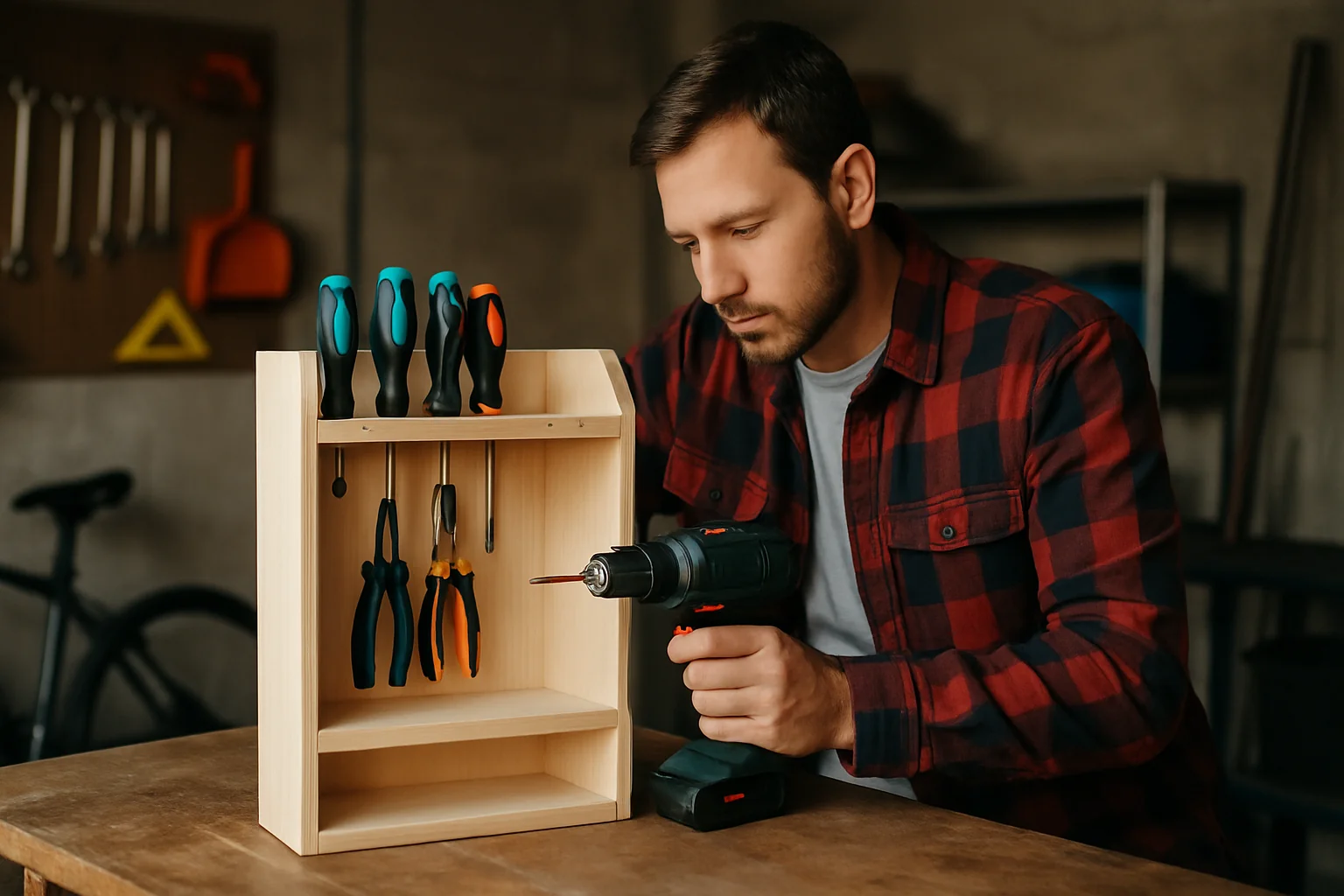 Proiect DIY: cum construiești un suport de scule din pal