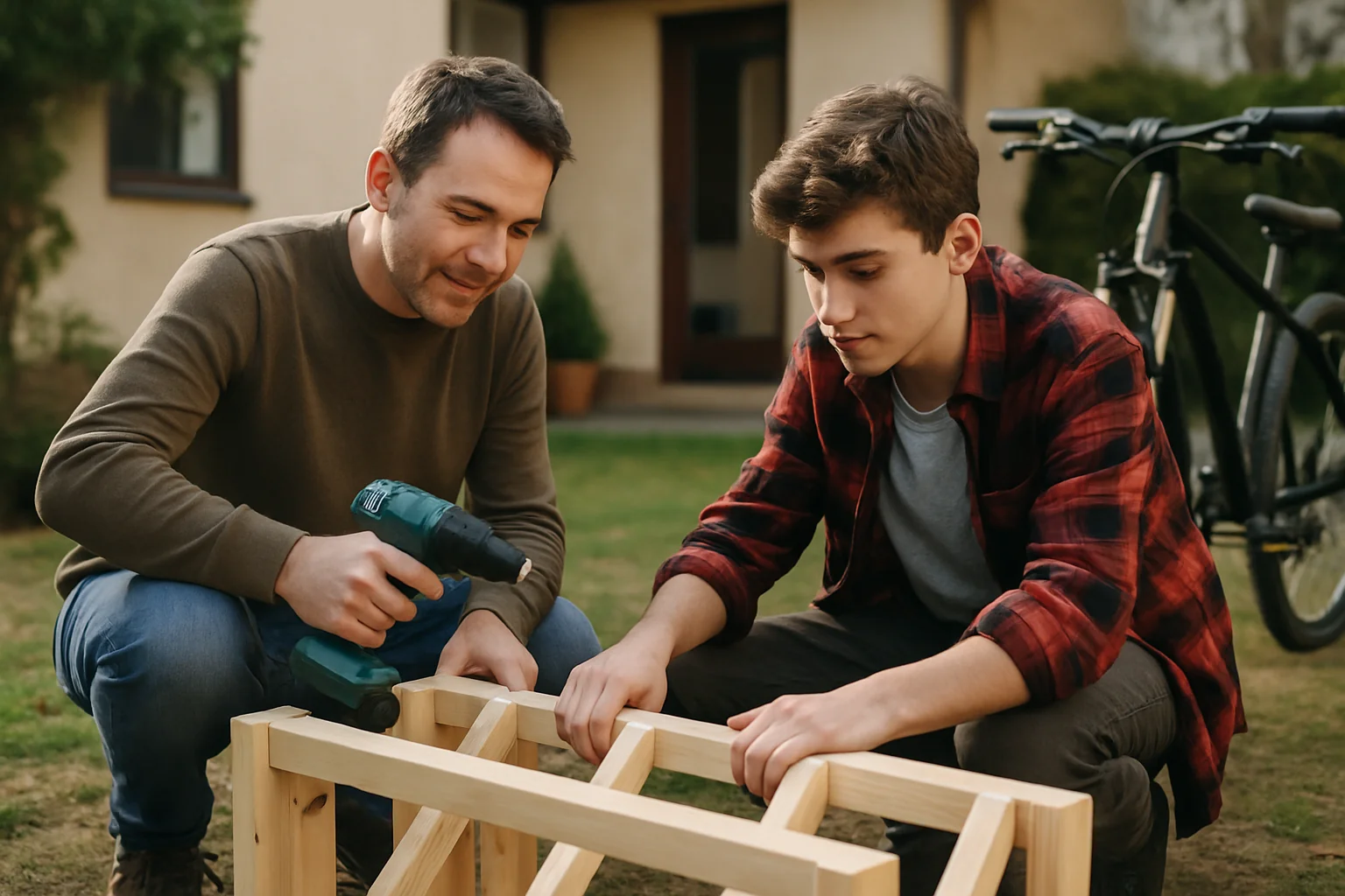 Proiect DIY pentru suport pentru biciclete